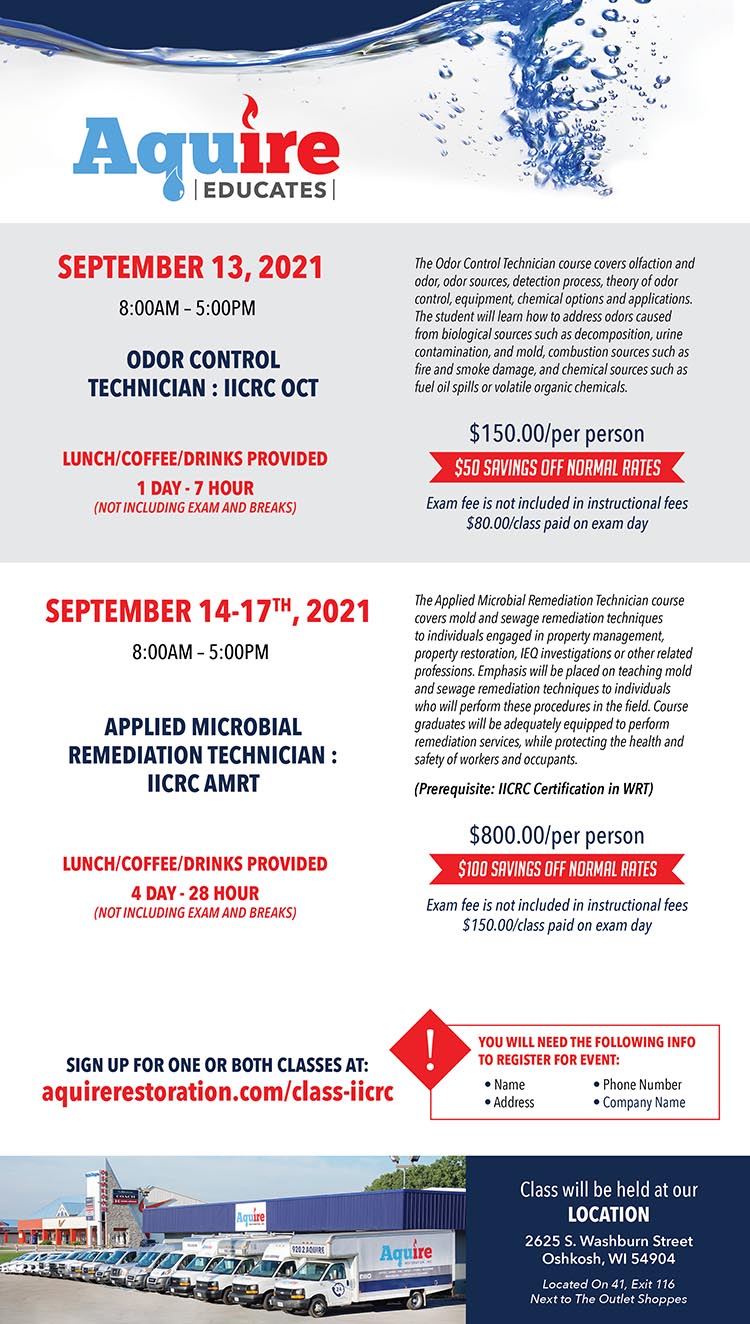 June 2021 Class Flyer